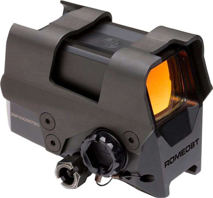 Sights Lasers Sig Sauer Ready Series ROMEO8T RED DOT BALLISTIC CIRCLE DOT 0.5 MOA ADJ BLK